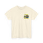 Cocktail Parrot Tee - Fun Retro Style, Unisex  Heavy Cotton T-Shirt,