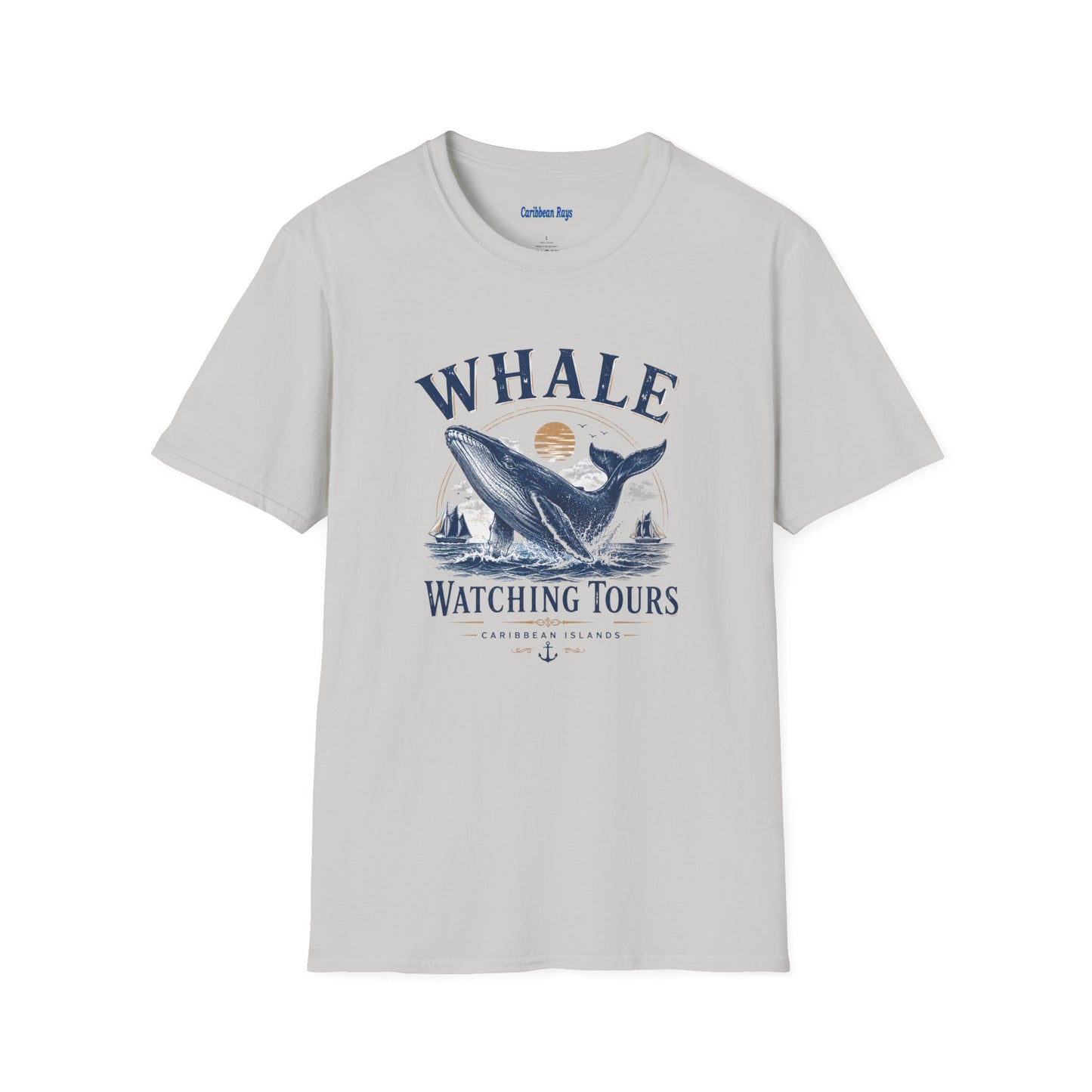 Whale Watching Tours Unisex Softstyle T-Shirt