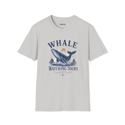 Whale Watching Tours Unisex Softstyle T-Shirt