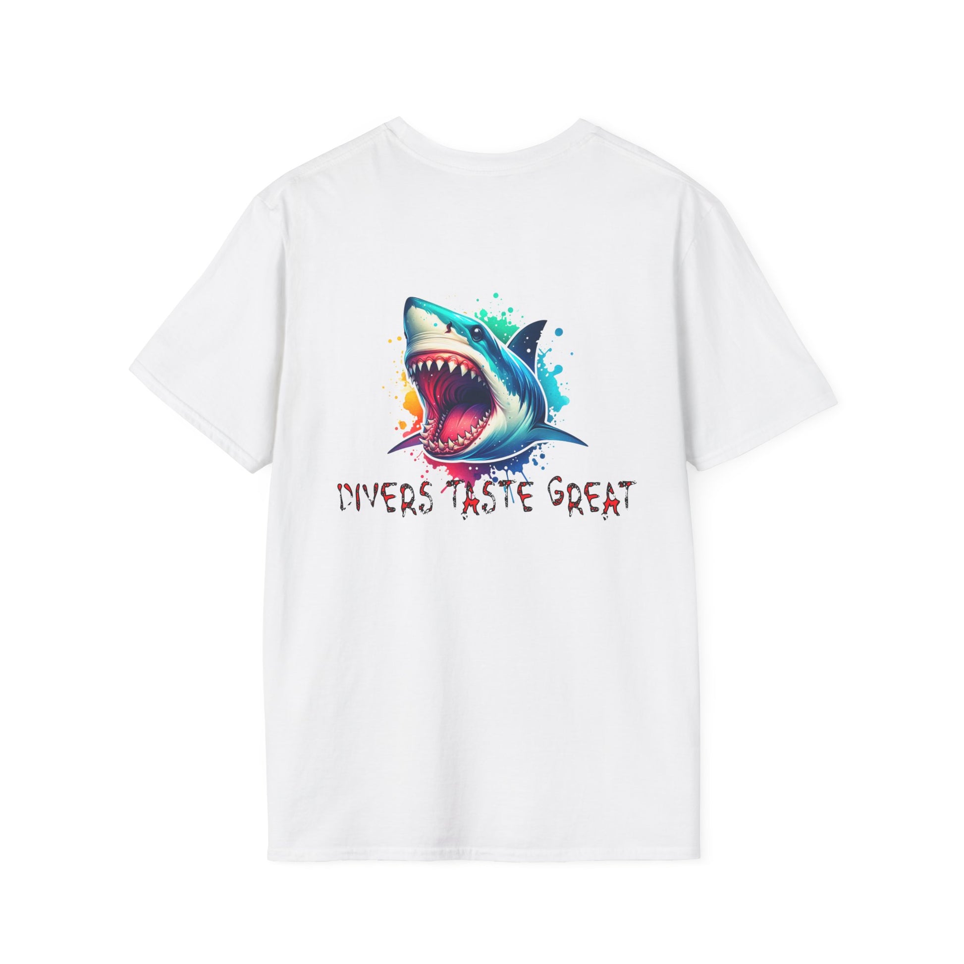 Diver's Taste Great Unisex Softstyle T-Shirt - Fun Fishing Tee at Caribbean Rays