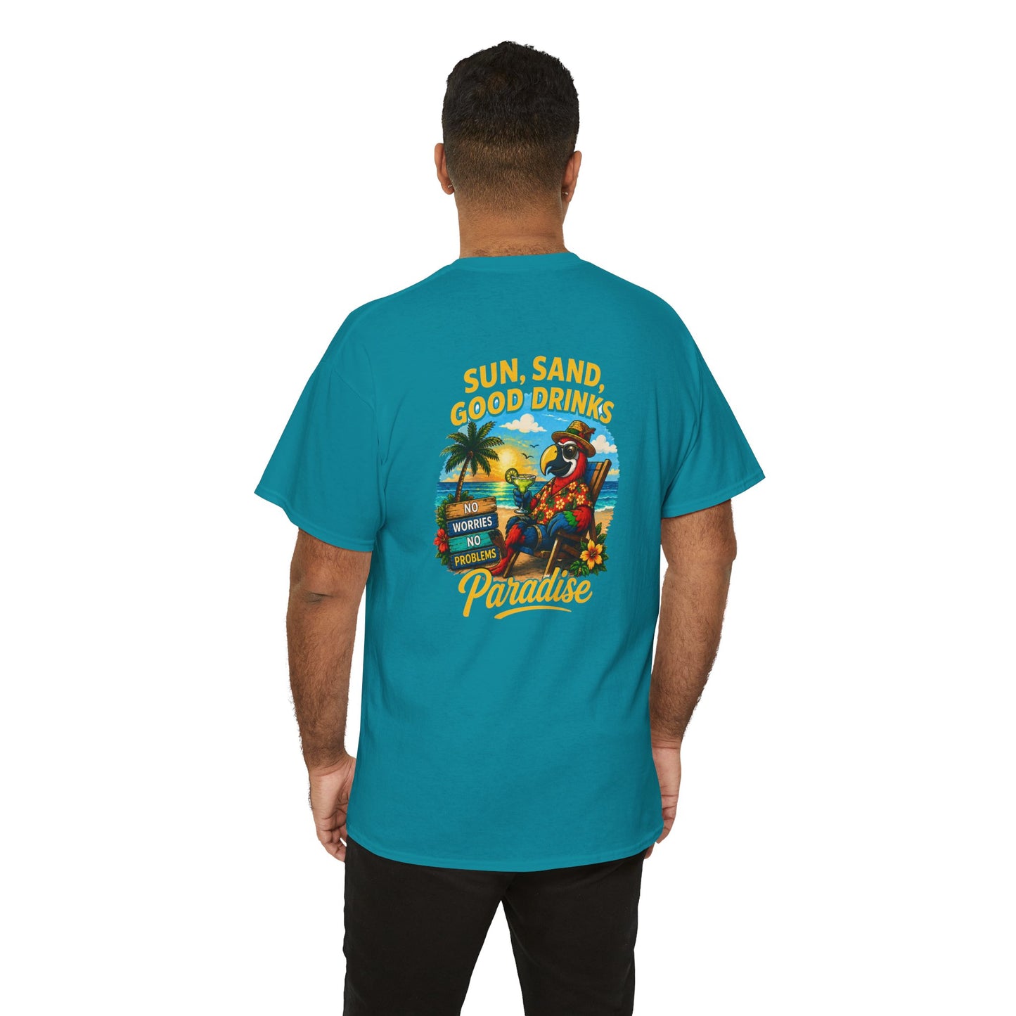 Sun, Sand, Good Drinks Paradise T-Shirt