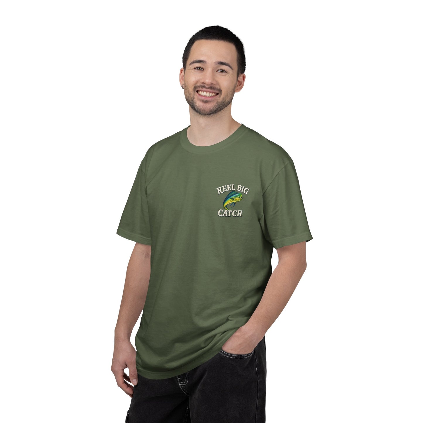 Reel Big Catch Mahi-Mahi T-Shirt, Bull Dolphin, Dorado