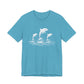 Dolphin Trio Tee — Playful Ocean Graphic T-Shirt