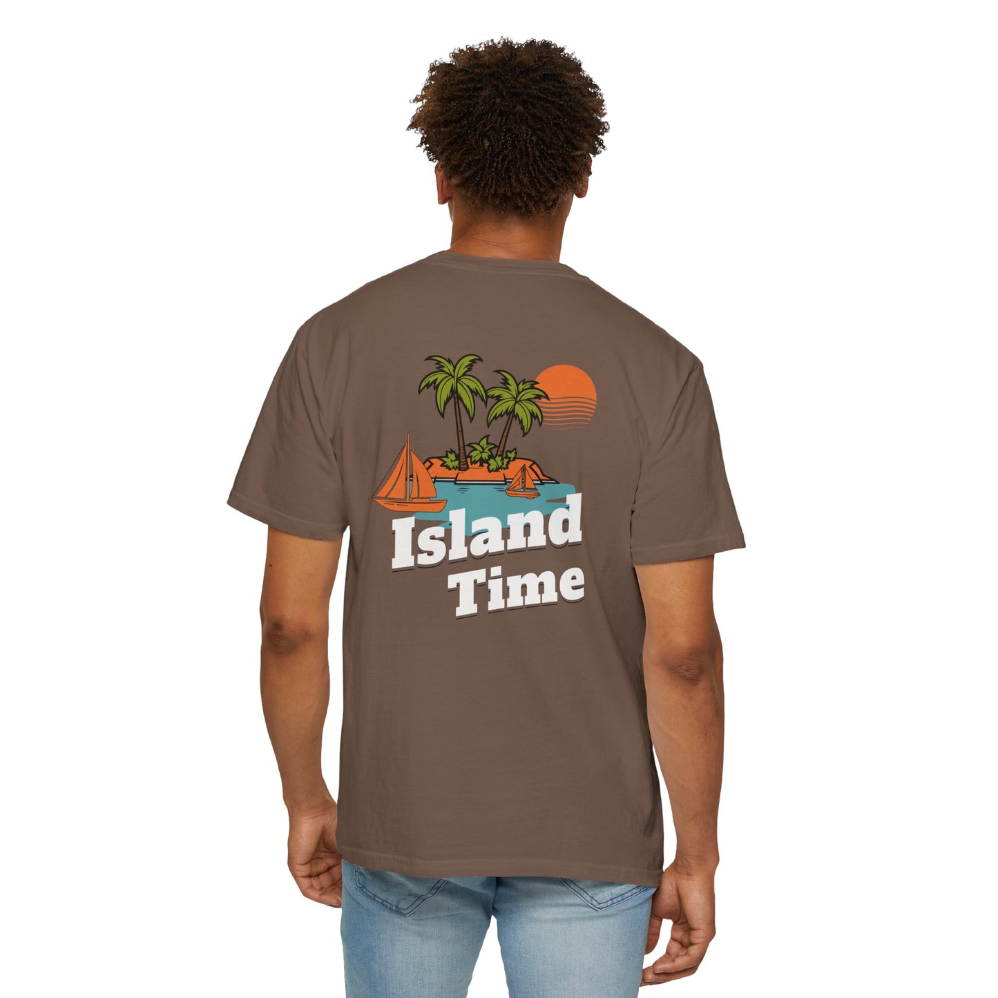 Resort Collection Island Time Unisex Garment-Dyed T-shirt