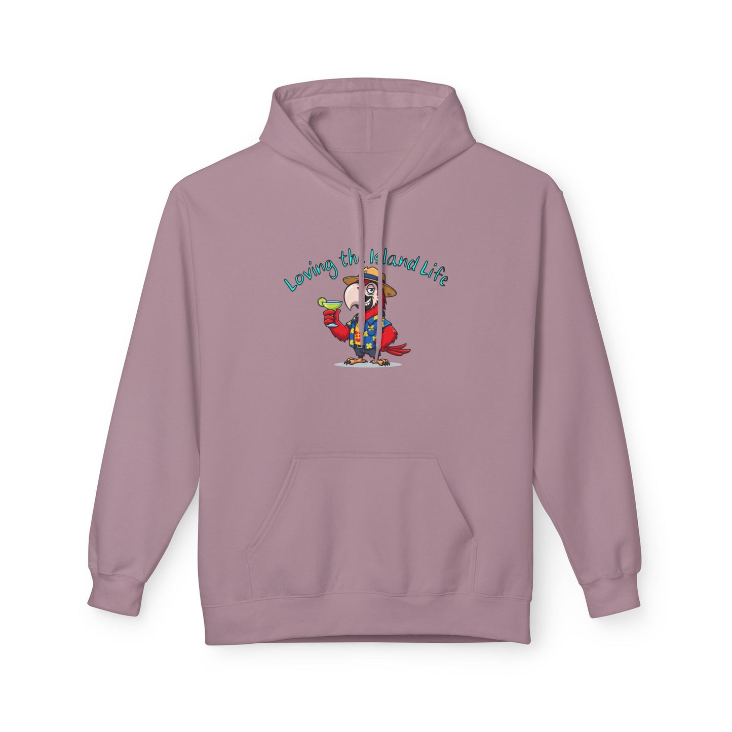Loving the Island Life Hoodie — Tropical Beach Vacation Pullover