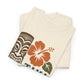 Tiki Vibes Floral Hibiscus Tee