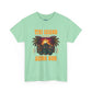 Light green t-shirt with 'Tiki Island' and 'Aloha Bar' design on a white background  at Caribbean Rays