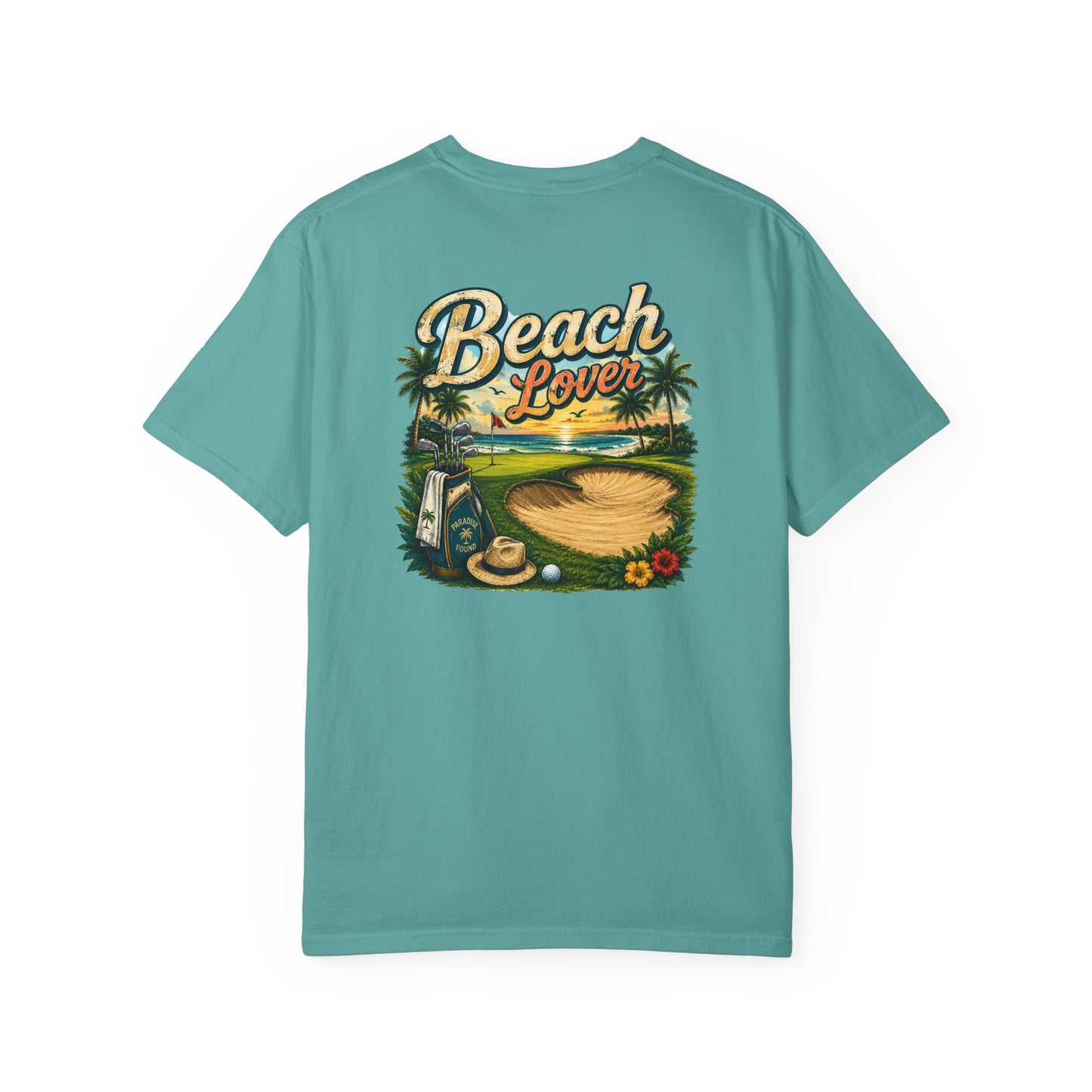 Beach Lover T-Shirt — Tropical Surf & Sand Graphic Tee
