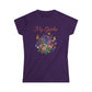 My Garden Floral Tee — Women's Bouquet & Butterflies Spring Shirt at Caribbean Rays