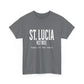 Island Collection St. Lucia Unisex Heavy Cotton Tee