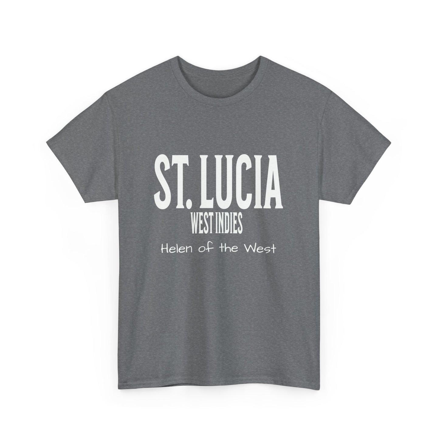 Island Collection St. Lucia Unisex Heavy Cotton Tee