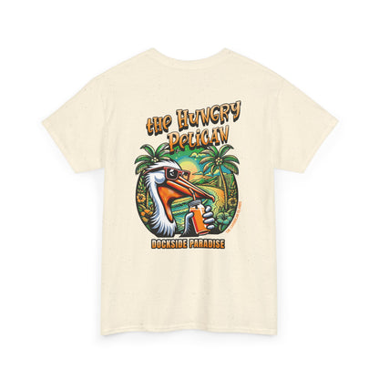 The Hungry Pelican Dockside Paradise Unisex Heavy Cotton Tee