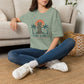 Tiki Vibes Sunset Tee (Palm Trees & Tiki Mask)