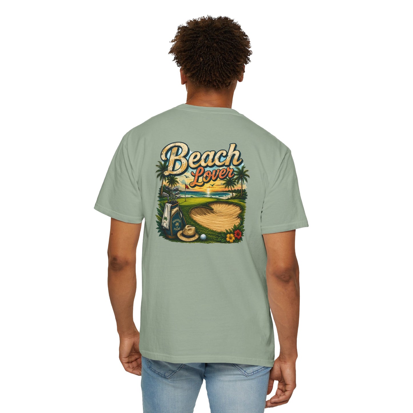 Beach Lover T-Shirt — Tropical Surf & Sand Graphic Tee