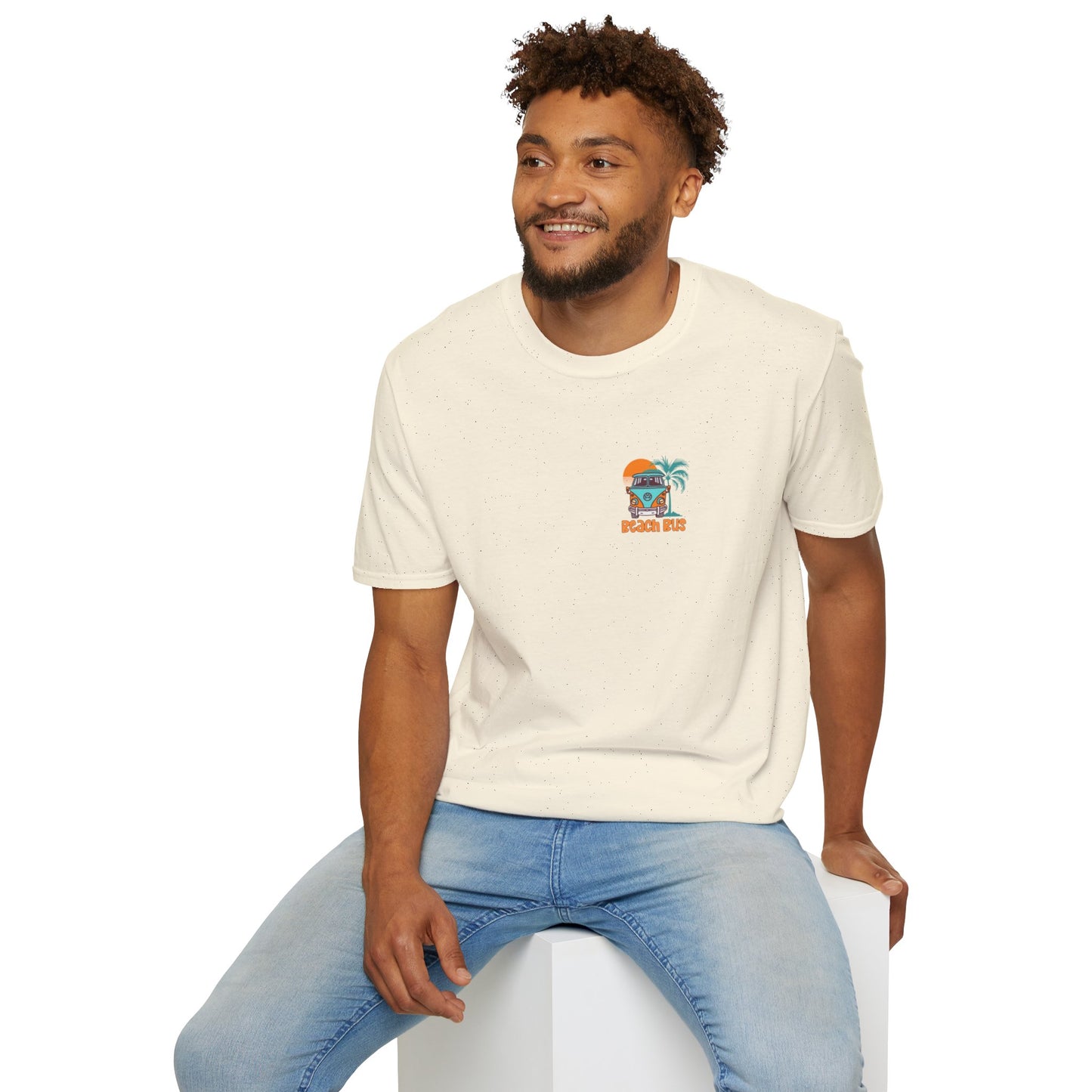 Beach Bus Unisex Softstyle T-Shirt