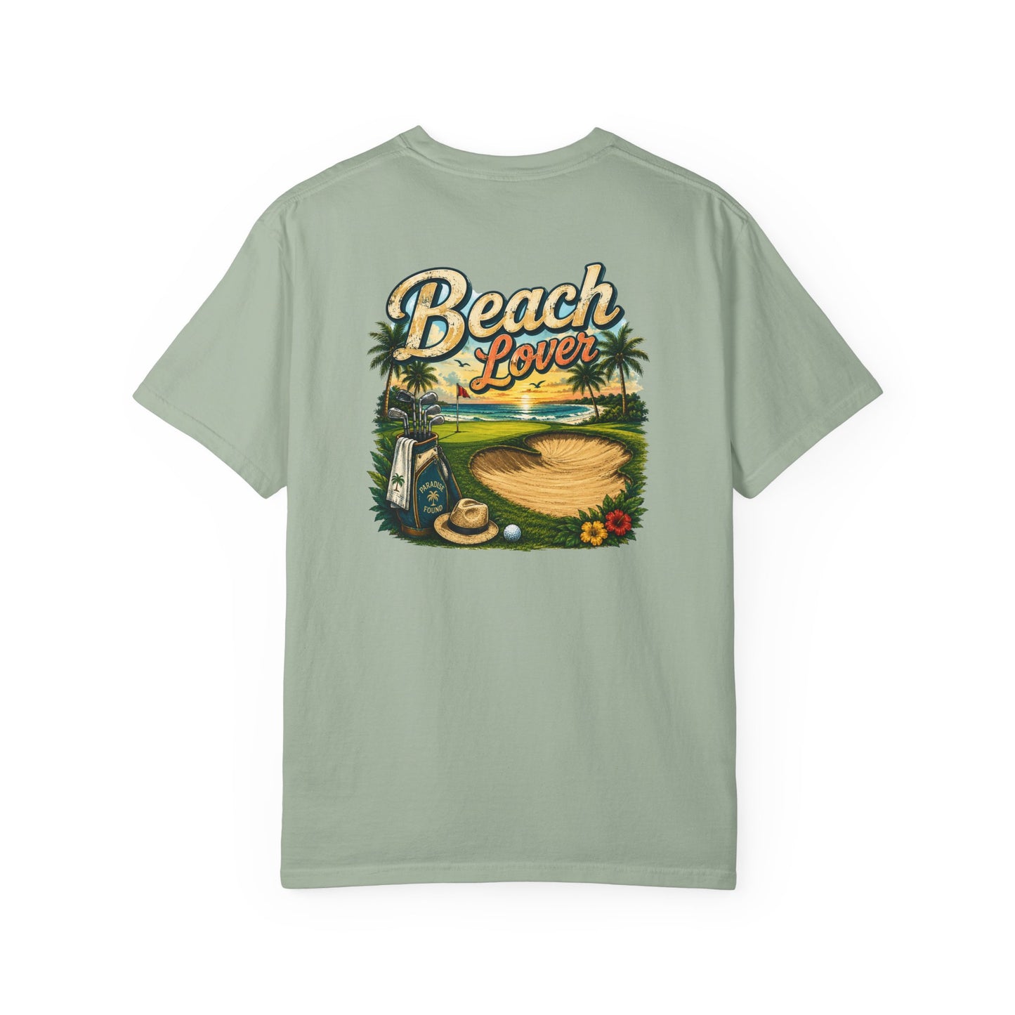 Beach Lover T-Shirt — Tropical Surf & Sand Graphic Tee