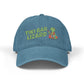 Blue cap with 'Tiki Bar Lizard' text and graphic on a white background