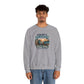 Crewneck Sweatshirt — "Today's Forecast: Mostly Drunk with a Chance of Fishing" Vintage Fishing Crewneck