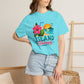 Island Therapy T‑Shirt — Tropical Sunset Coconut Drink Beach Tee