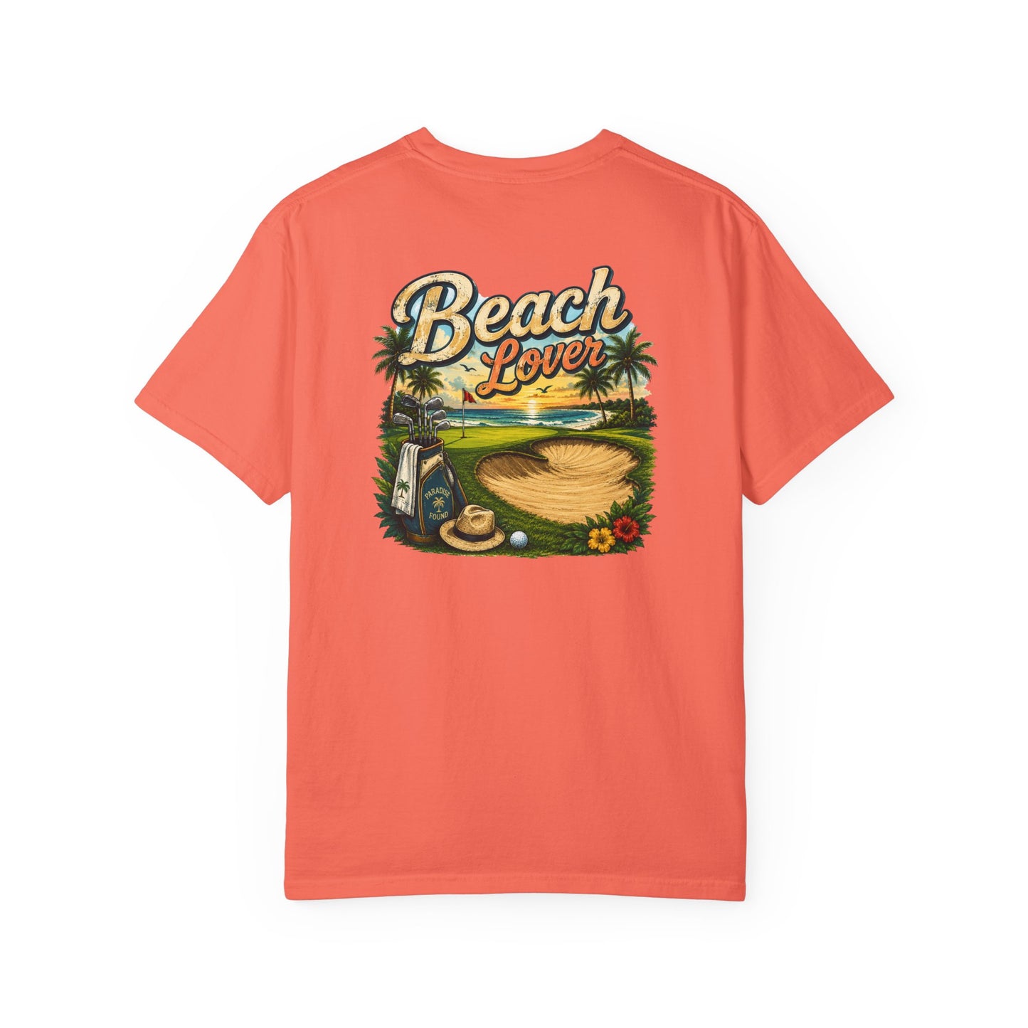 Beach Lover T-Shirt — Tropical Surf & Sand Graphic Tee
