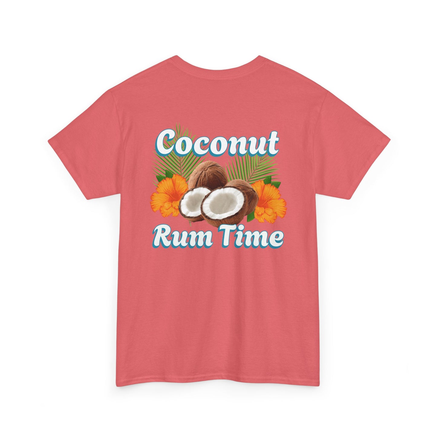 Coconut Rum Time Unisex Heavy Cotton Tee