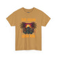 Brown t-shirt with Tiki Island Aloha Bar design on a white background  at Caribbean Rays