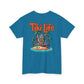 Tiki Life Island Tee - Unisex Heavy Cotton T-Shirt - Caribbean Rays