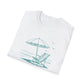 Beach Days T-Shirt — Relaxing Beach Chair & Umbrella Graphic