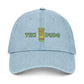 Tiki Dude Embroidered Denim Hat