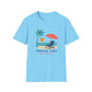 Tropical Vibes Beach Scene Tee (Relax & Unwind)