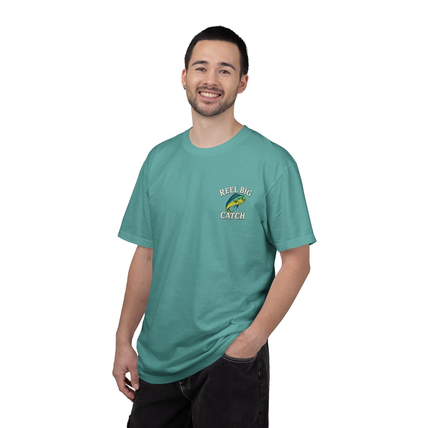 Reel Big Catch Mahi-Mahi T-Shirt, Bull Dolphin, Dorado