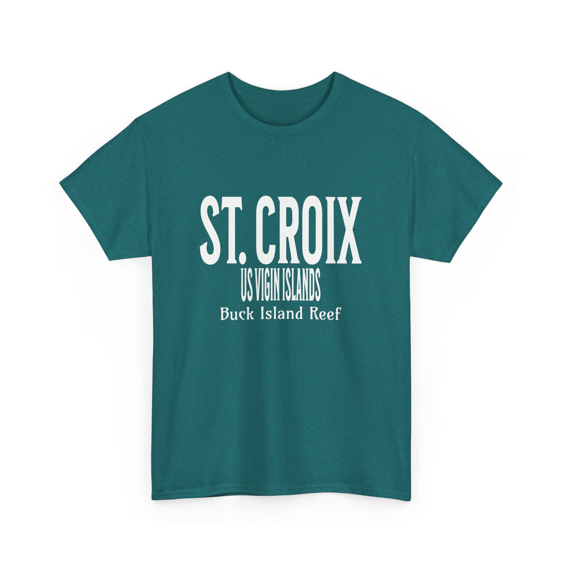 Island Collection St. Croix Unisex Heavy Cotton Tee at Caribbean Rays