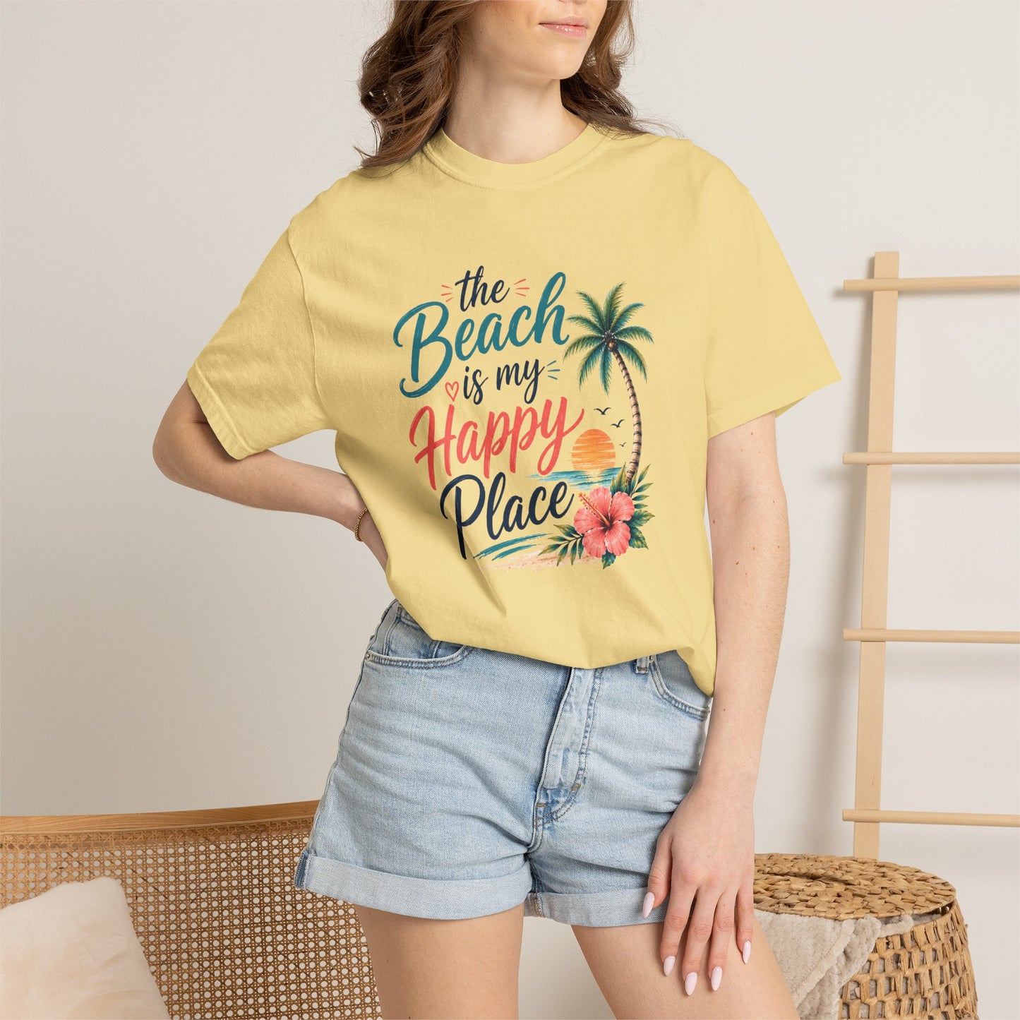 The Beach Is My Happy Place T-Shirt