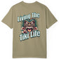 Resort Collection Living the Tiki Life Unisex Garment-Dyed T-shirt by Caribbean Rays