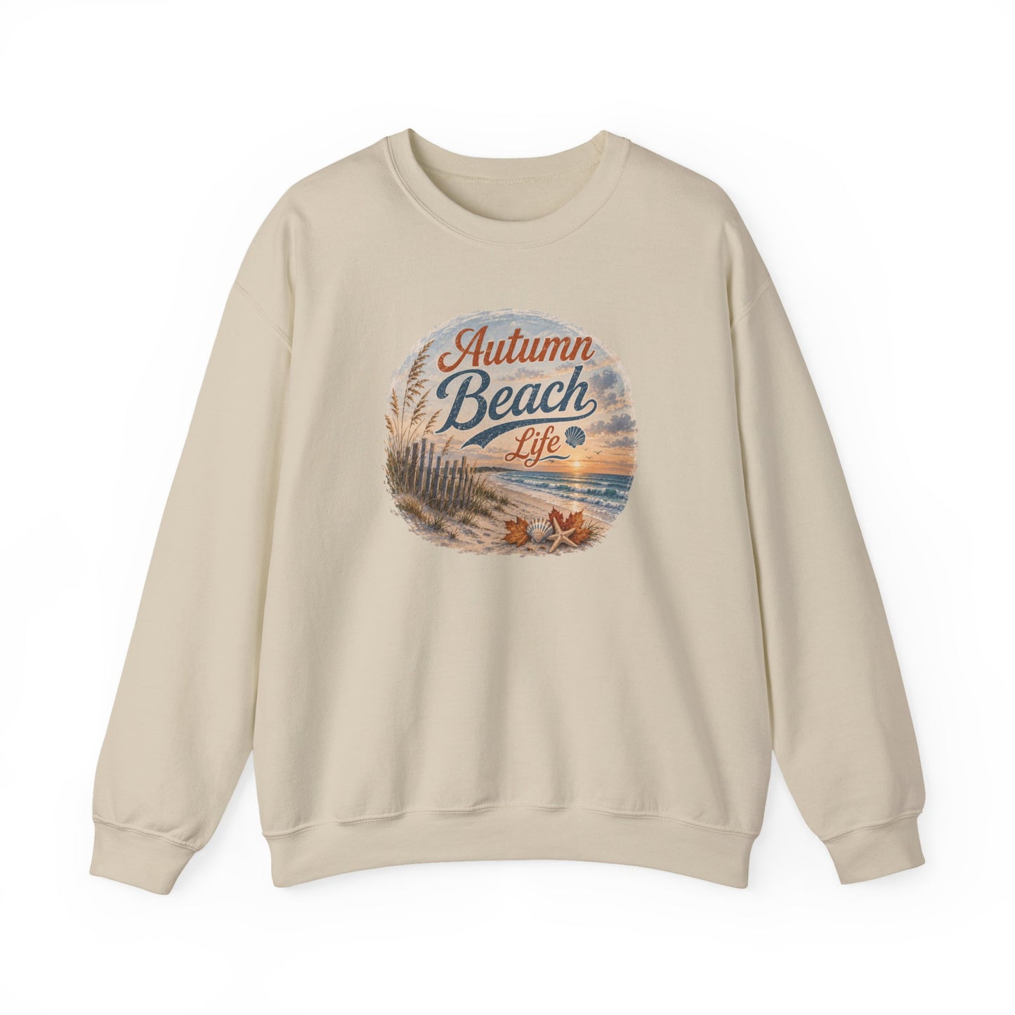 Autumn Beach Life Sweatshirt