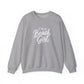 Beach Girl Sweatshirt — "I'm a Beach Girl" Cozy Crewneck