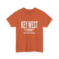 Island Collection Key West Florida Unisex Heavy Cotton Tee at Caribbean Rays