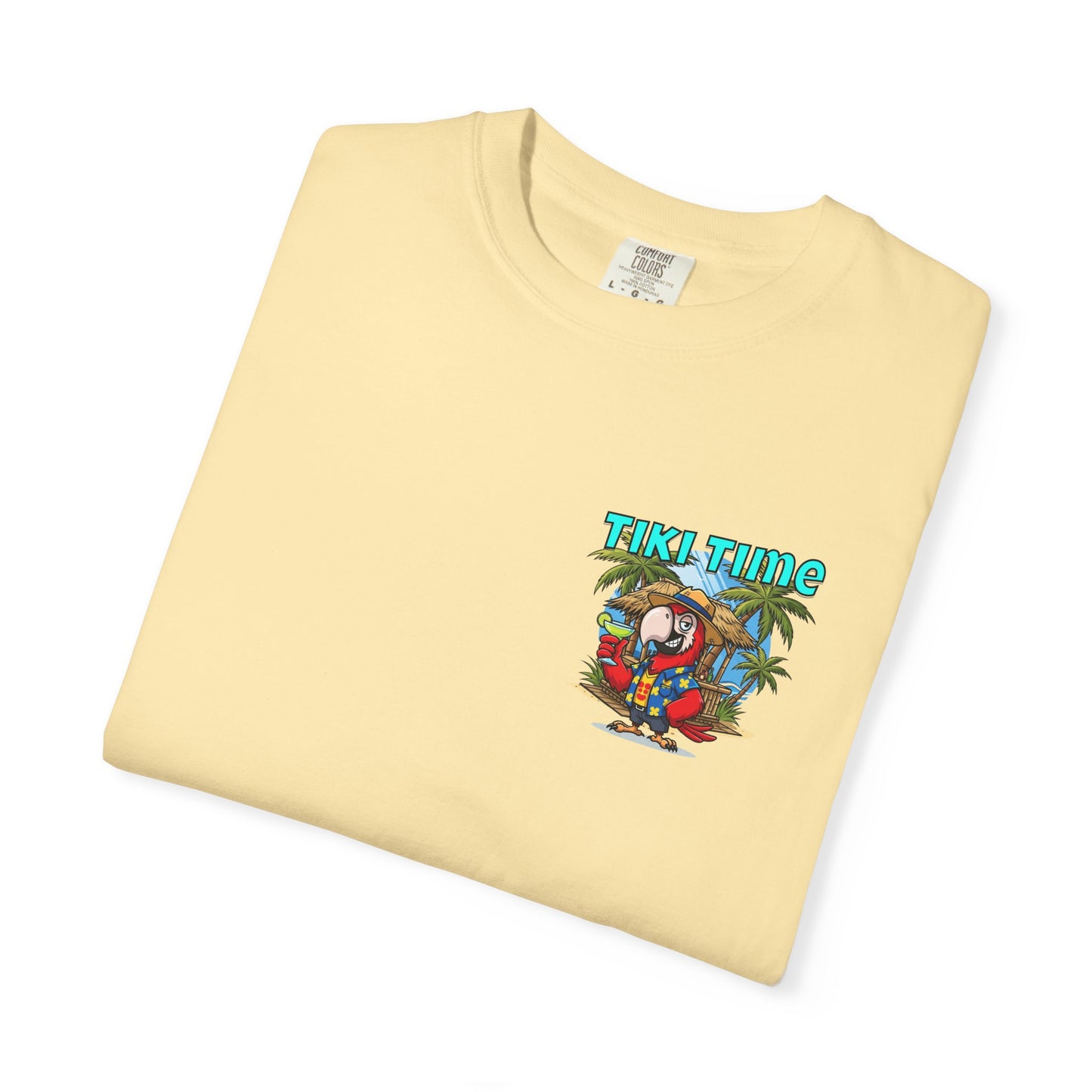Tiki Time Party Parrot T-Shirt