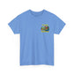 Cocktail Parrot Tee - Fun Retro Style, Unisex  Heavy Cotton T-Shirt,