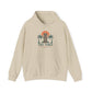 Tiki Vibes Hoodie — Retro Sunset Palm Tree Sweatshirt