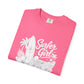 Surfer Girl Graphic Tee — Vintage Beach Surf T‑Shirt