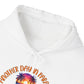 'Another Day in Paradise' Unisex Hoodie - Relaxed Tropical Vibe Sweatshirt