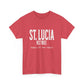 Island Collection St. Lucia Unisex Heavy Cotton Tee