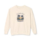 Paradise Sunset Crewneck — "Just Another Day in Paradise" Sweatshirt