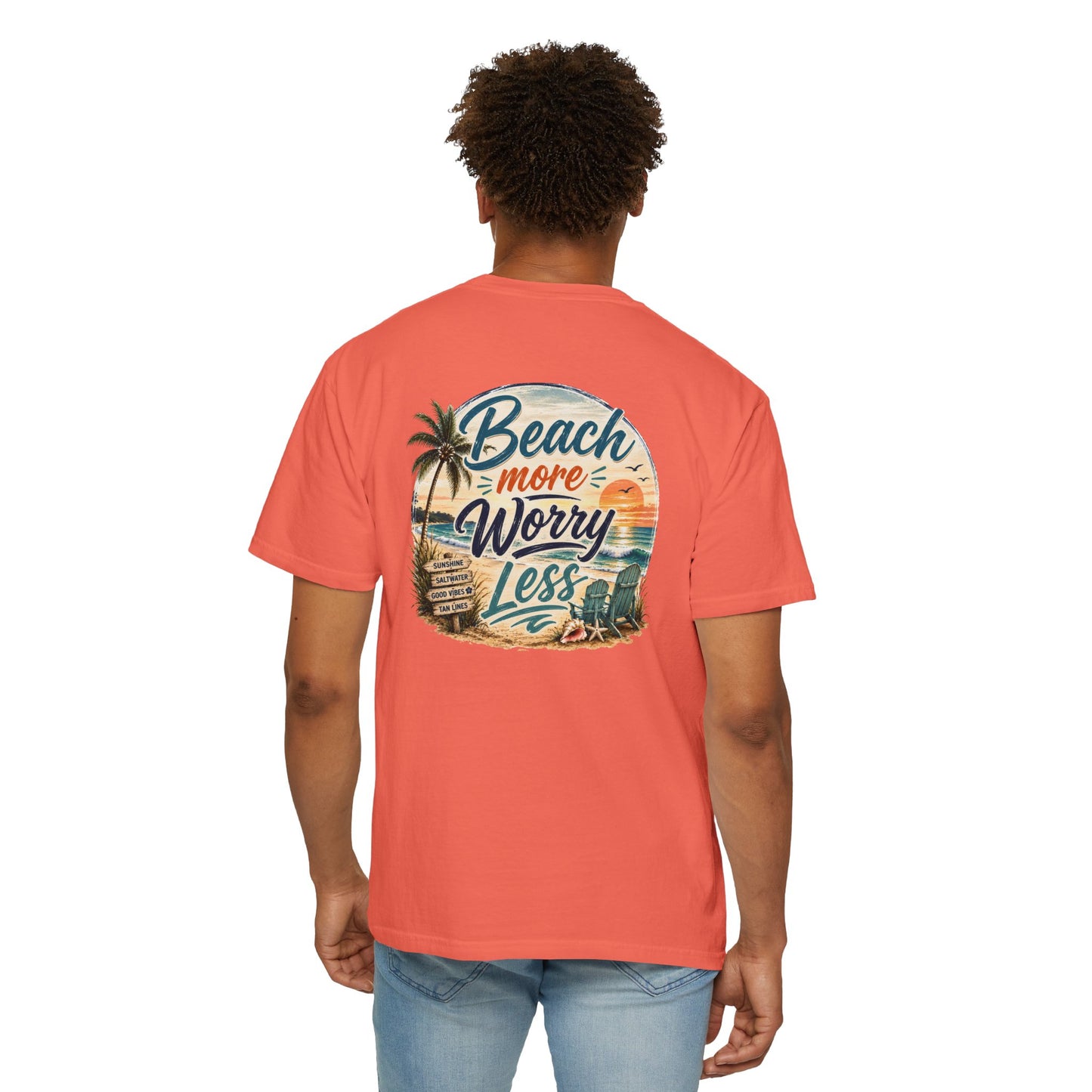Beach More Worry Less T-Shirt