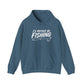 Fishing Hoodie – "I'd Rather Be Fishing" Graphic Pullover for Anglers