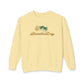 Beach Club Beach Day Unisex Lightweight Crewneck Sweatshirt on Caribbean Rays