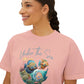 Under the Sea Boxy Tee — Women's Marine Life Graphic T‑Shirt