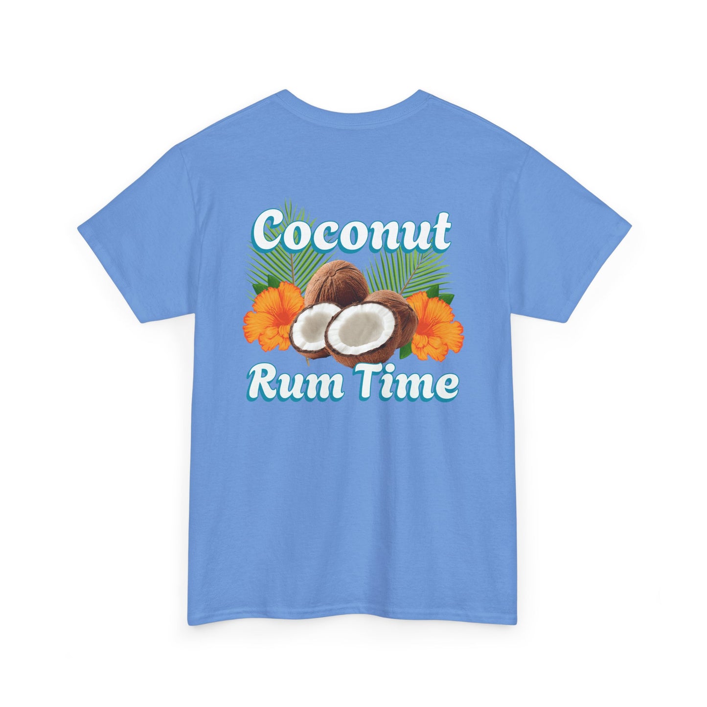Coconut Rum Time Unisex Heavy Cotton Tee