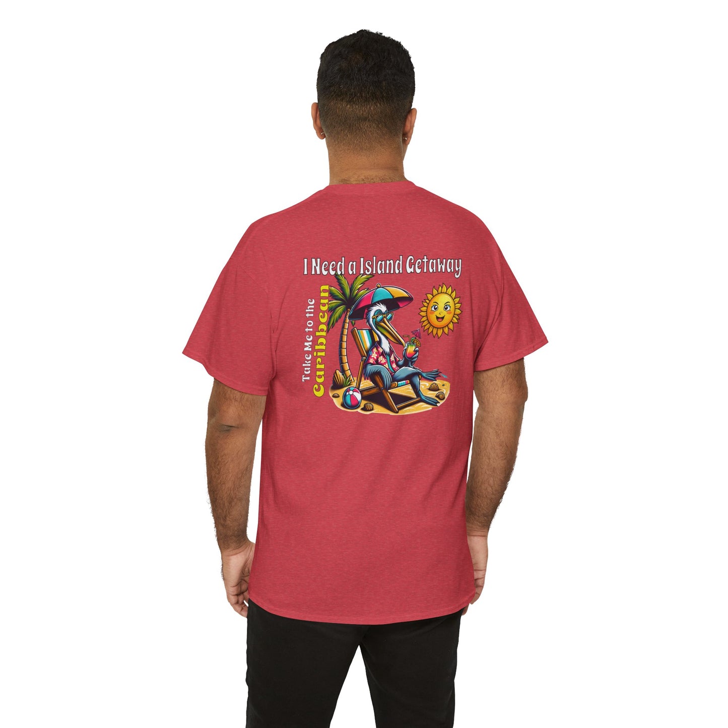 Island Getaway Unisex Heavy Cotton Tee